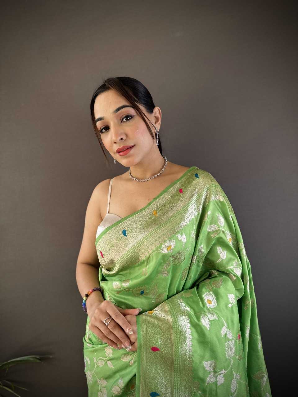 Ynf Banana Silk RIN197 3074 Silk Sarees Wholesale Bridal Silk Sarees Party Wear Silk Sarees Designer Silk Sarees Manufacturer