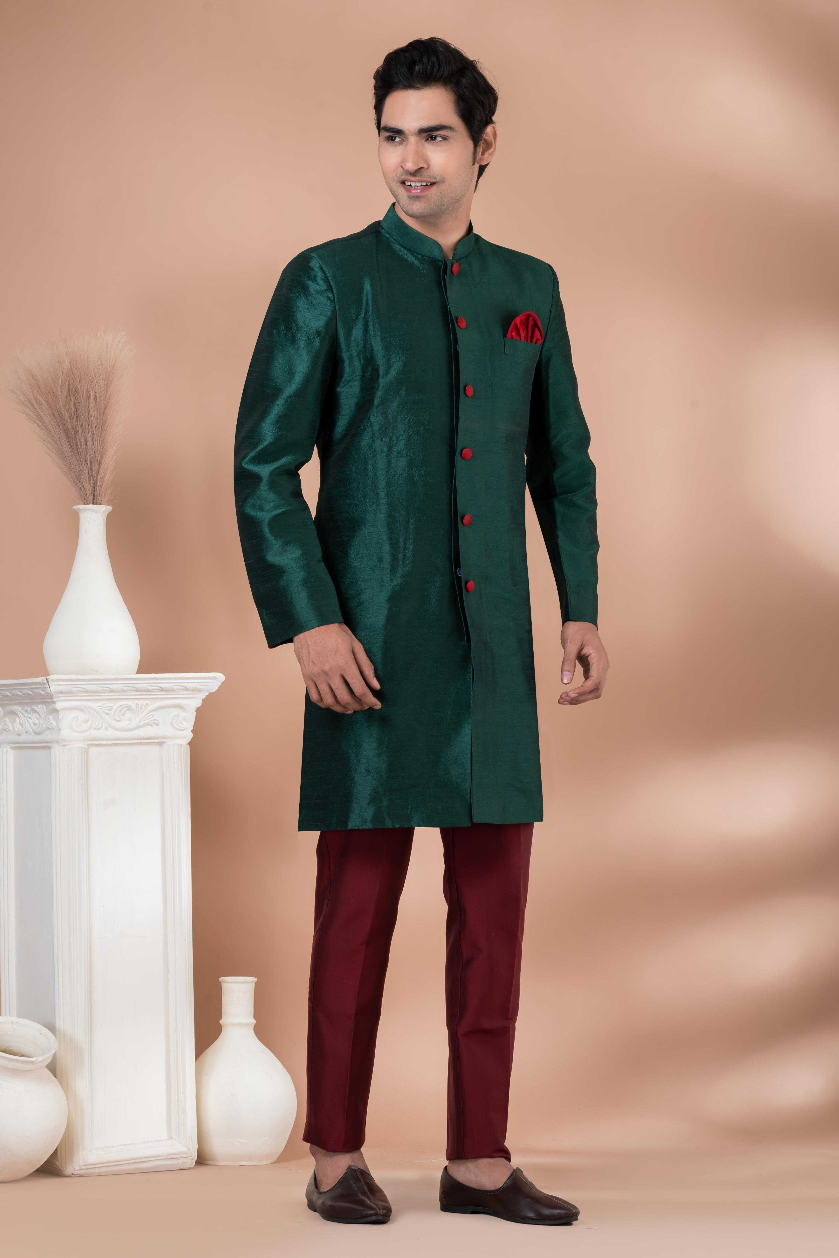 Ynf Banarasi Jacquard RIN223 1720 Mens Wear Wholesale Kurta Set with Jacket Designer Ethnic Set Indo Western Manufacturer