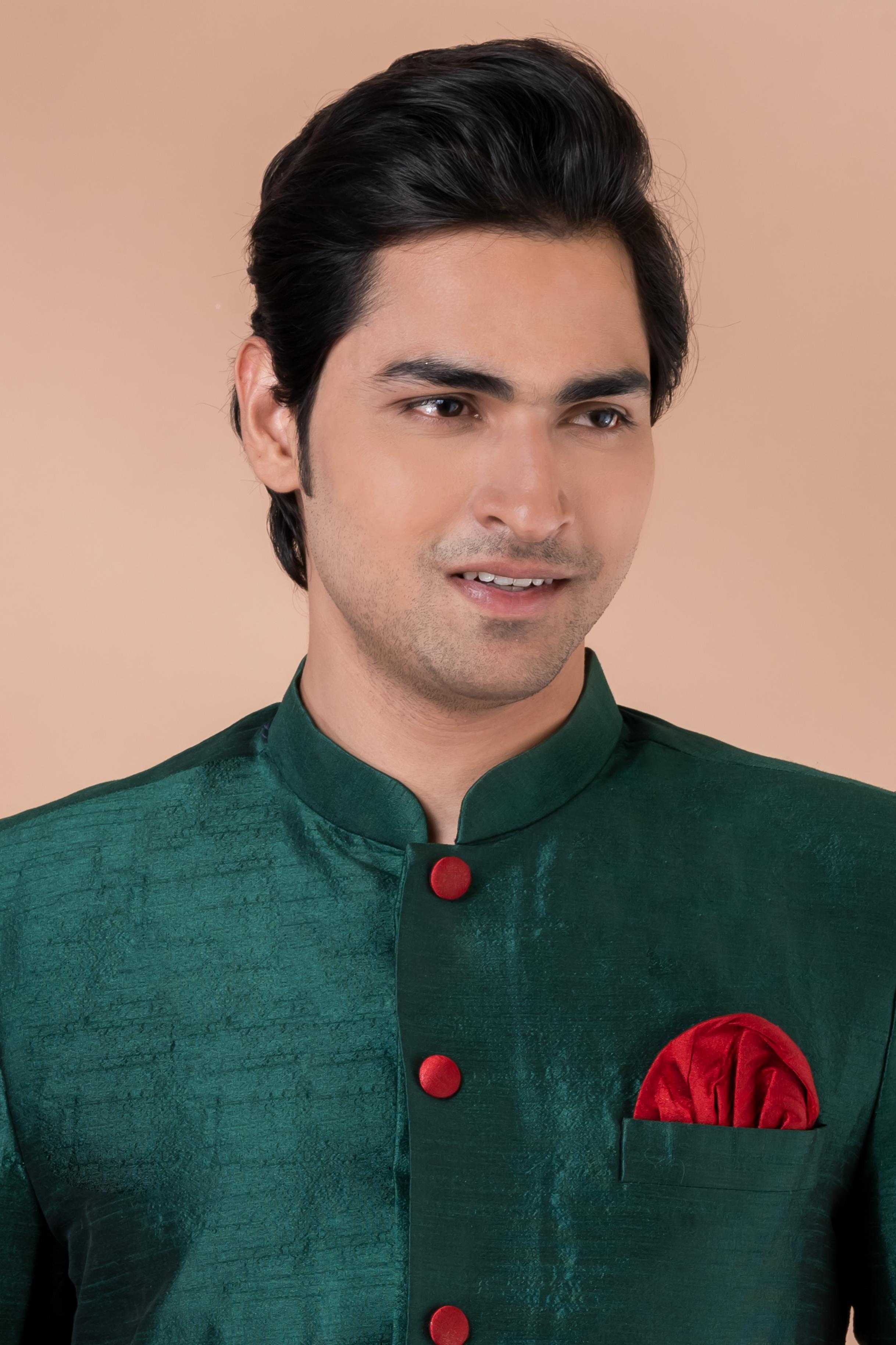 Ynf Banarasi Jacquard RIN223 1720 Mens Wear Wholesale Kurta Set with Jacket Designer Ethnic Set Indo Western Manufacturer
