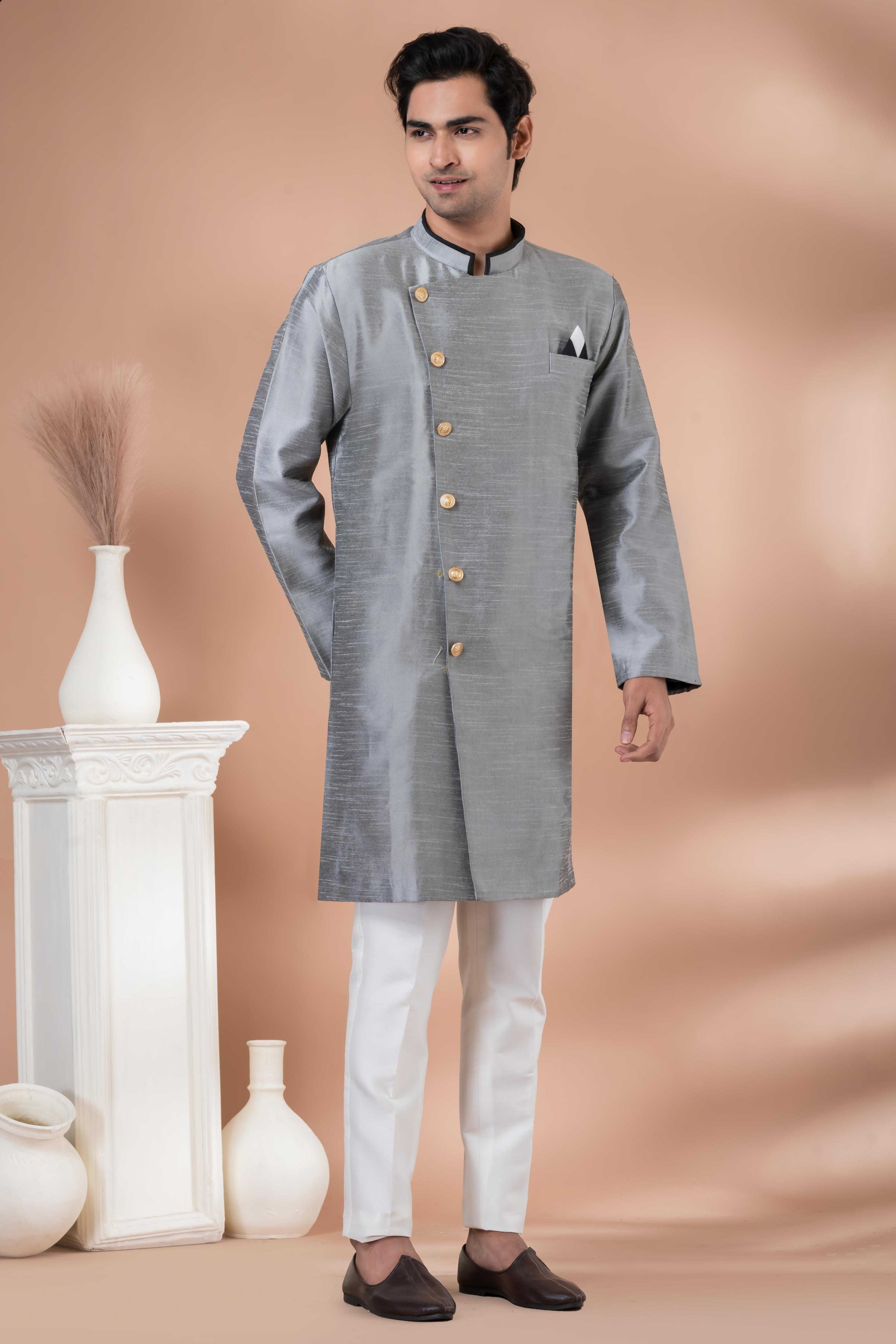 Ynf Banarasi Jacquard RIN223 1721 Mens Wear Wholesale Kurta Set with Jacket Designer Ethnic Set Indo Western Manufacturer