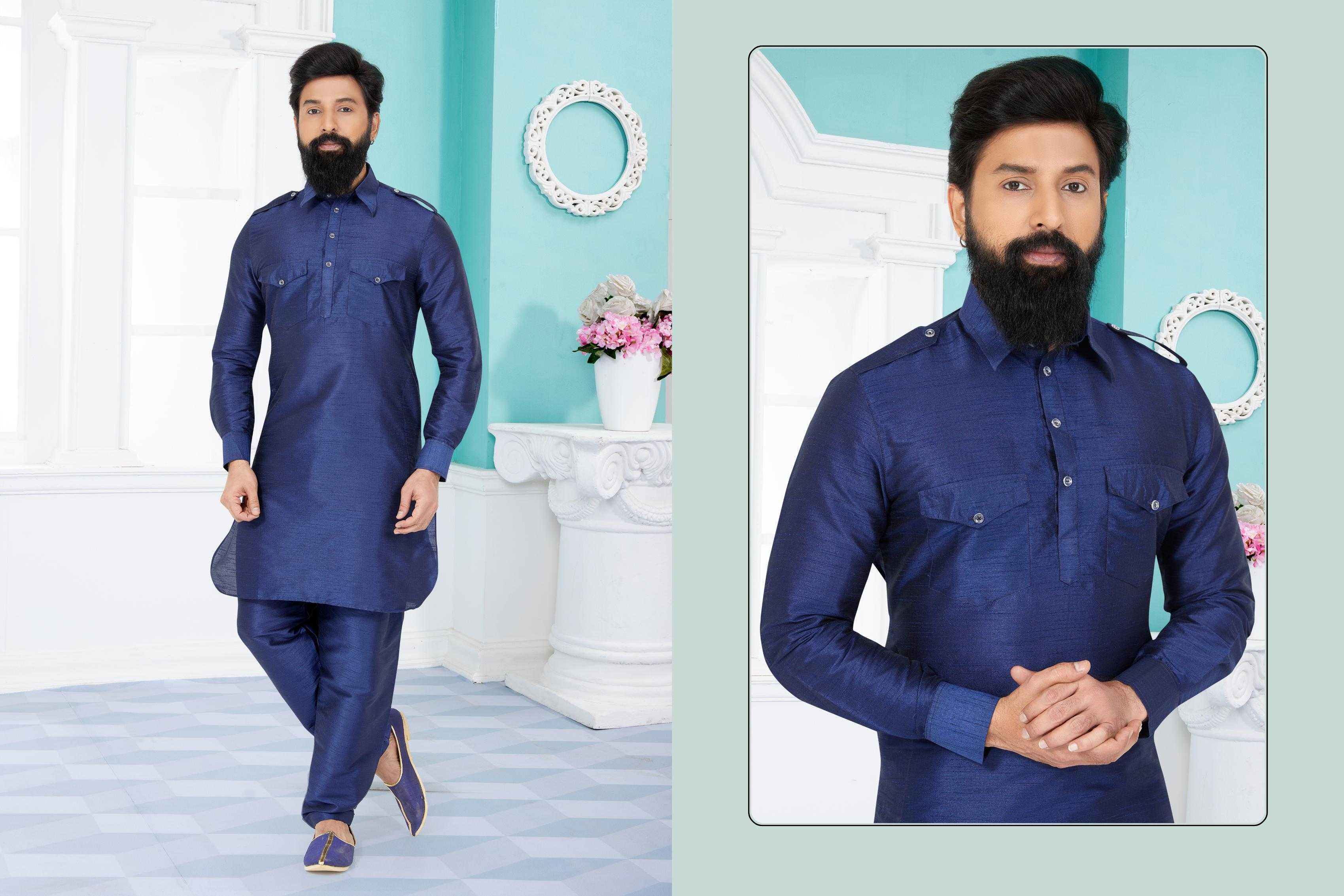 Ynf Banarasi Jacquard RIN223 3095C Mens Wear Wholesale Mens Kurtas Mens Kurta Pyjama Men Wedding kurta Manufacturer