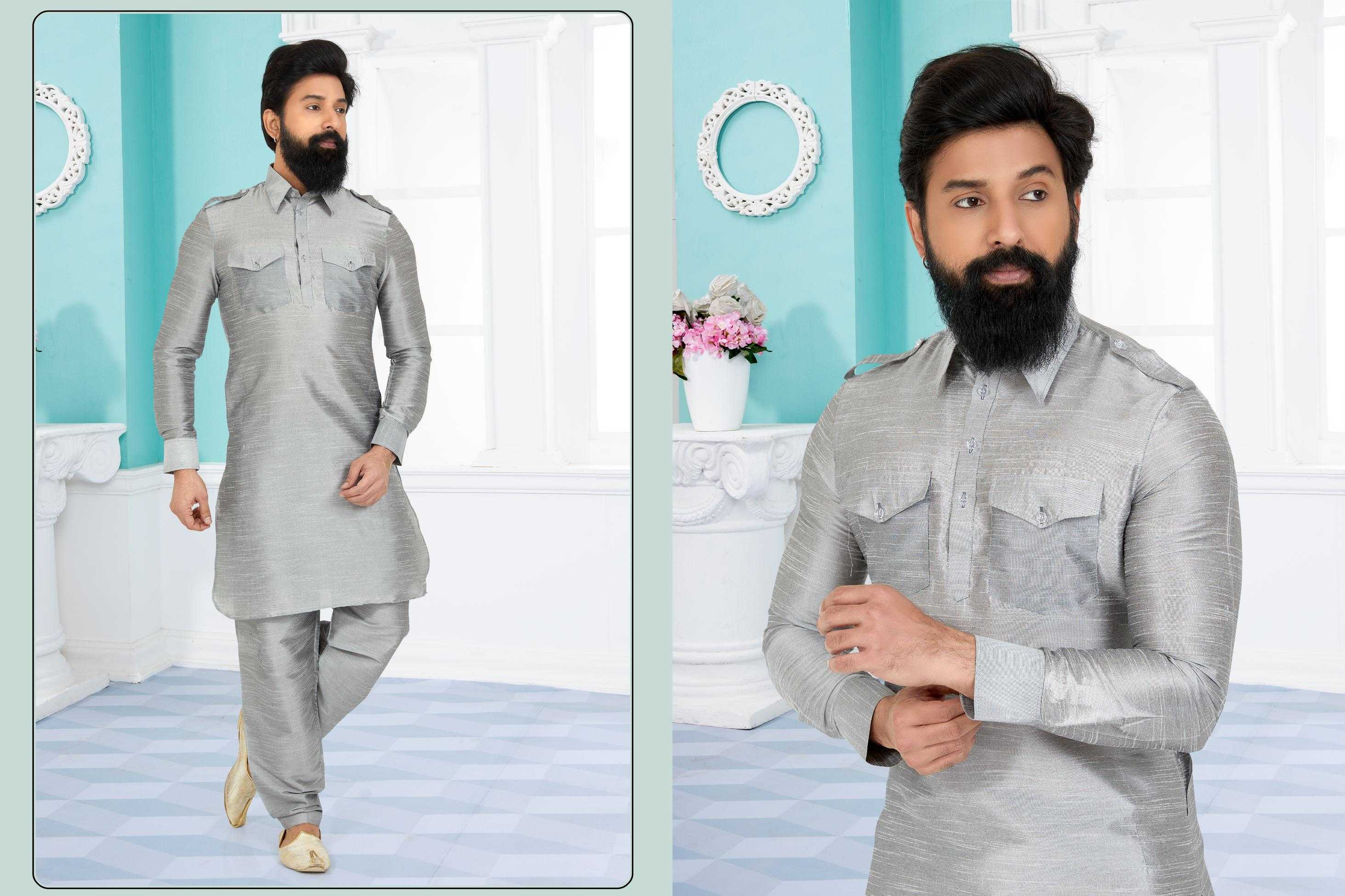 Ynf Banarasi Jacquard RIN223 3098B Mens Wear Wholesale Mens Kurtas Mens Kurta Pyjama Men Wedding kurta Manufacturer