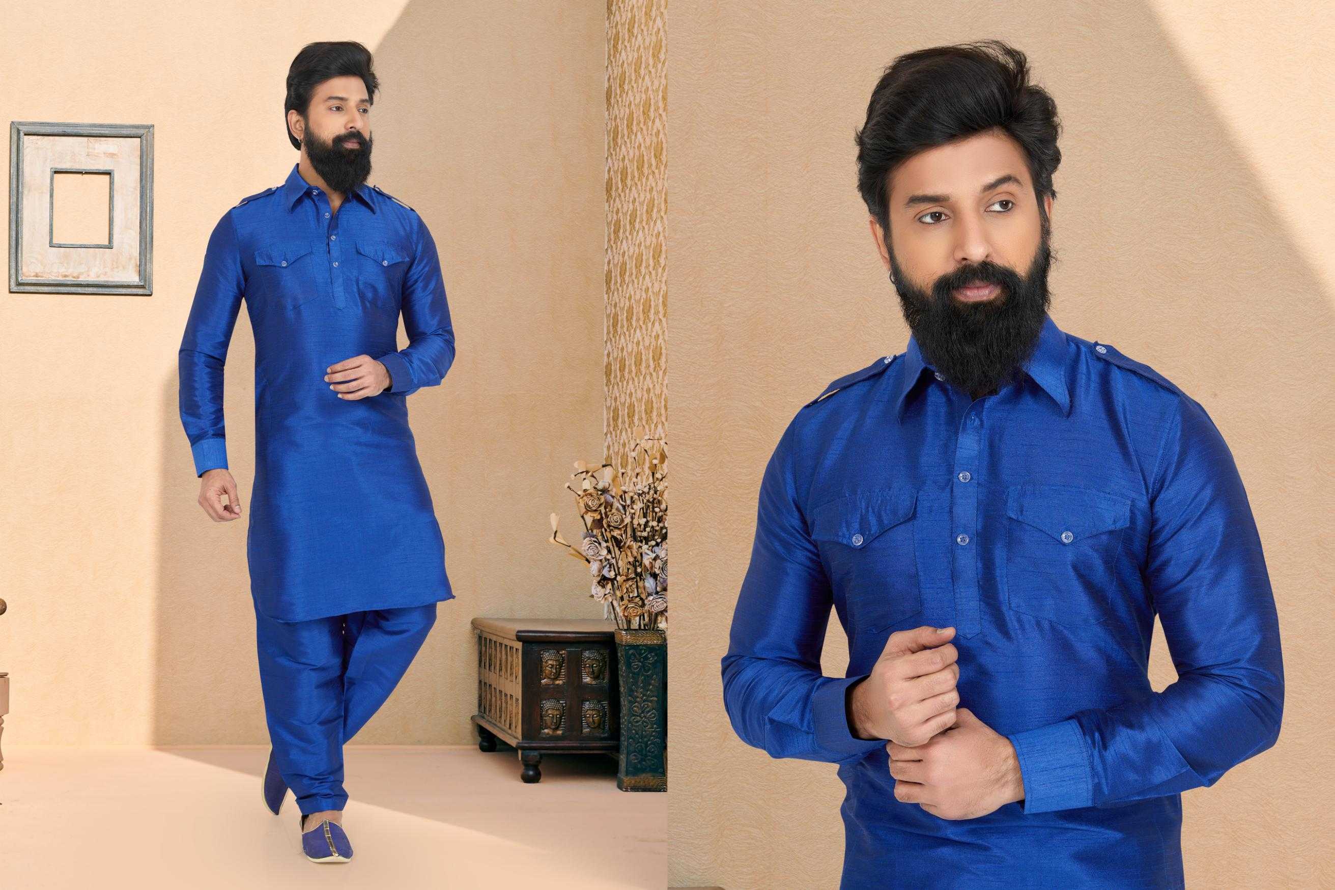 Ynf Banarasi Jacquard RIN223 3099C Mens Wear Wholesale Mens Kurtas Mens Kurta Pyjama Men Wedding kurta Manufacturer