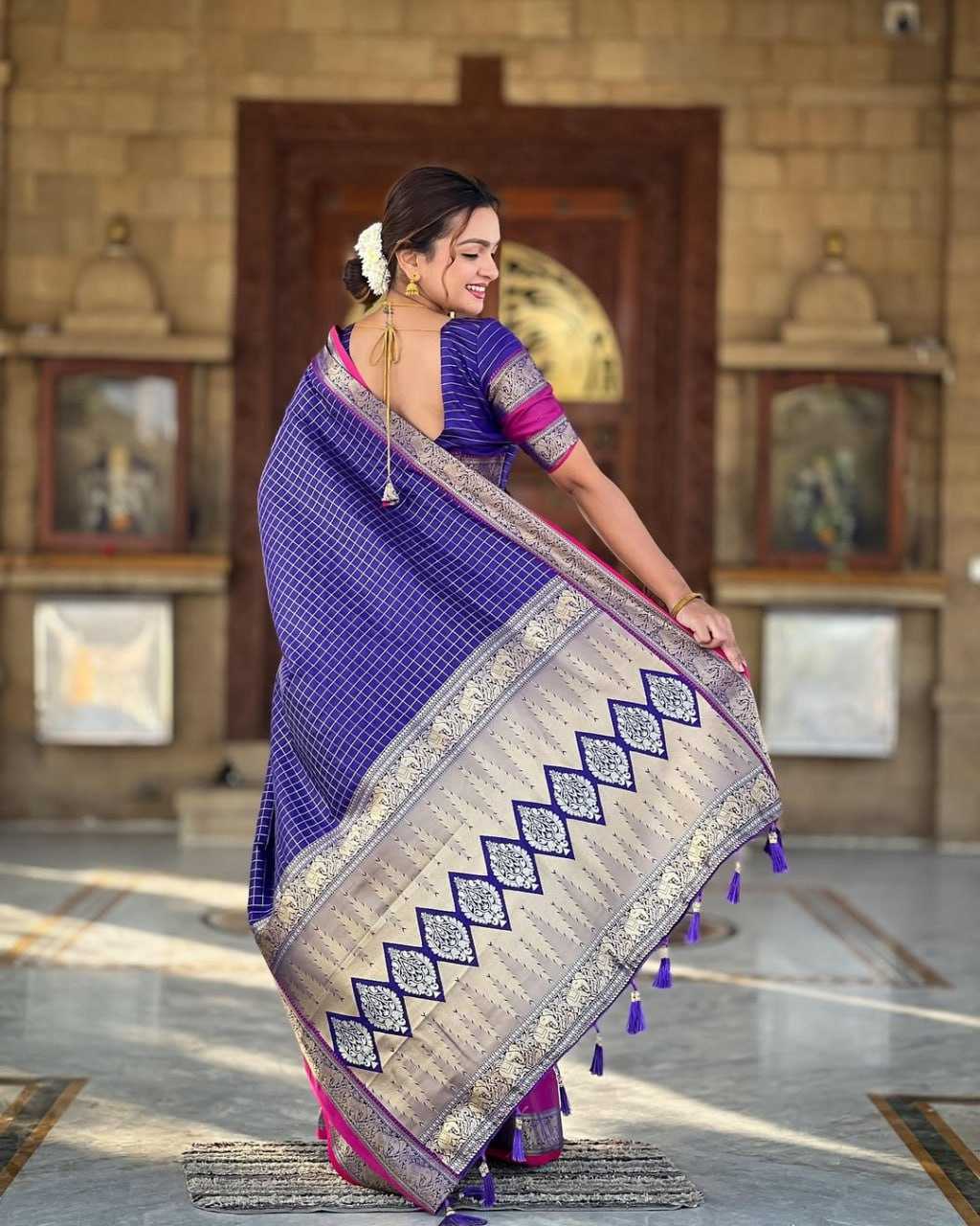 Ynf Banarasi Soft Silk KESH101 45209 Silk Sarees Wedding Collections Festive Collections Wholesale Banarasi Silk Sarees Traditional Silk Sarees Silk Sarees With Blouse Manufacturer