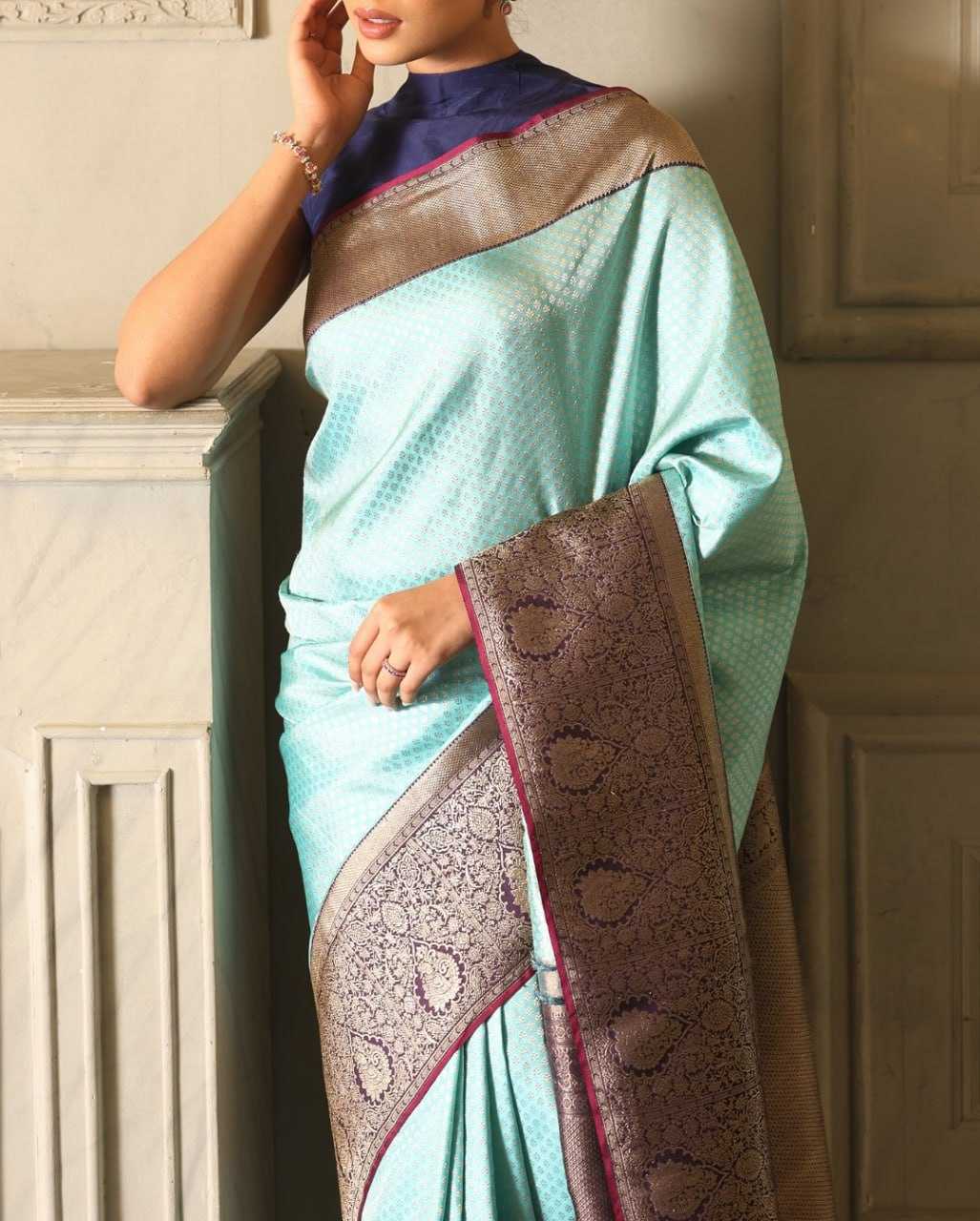Ynf Banarasi Soft Silk KESH101 45212 Silk Sarees Wedding Collections Festive Collections Wholesale Banarasi Silk Sarees Silk Sarees With Blouse Festival Silk Sarees Manufacturer