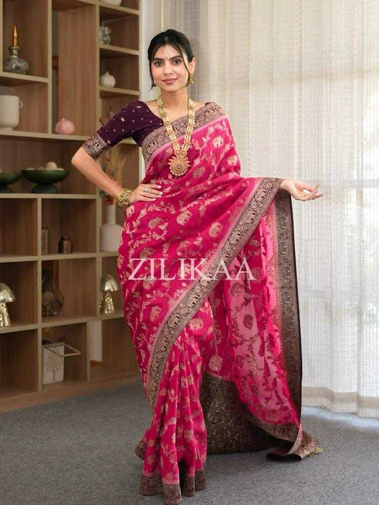 Ynf Banarasi Soft Silk KESH101 45221 Silk Sarees Wholesale Banarasi Silk Sarees Heavy Silk Sarees Printed Silk Saree Manufacturer