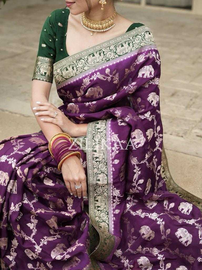 Ynf Banarasi Soft Silk KESH101 45221 Silk Sarees Wholesale Banarasi Silk Sarees Heavy Silk Sarees Printed Silk Saree Manufacturer