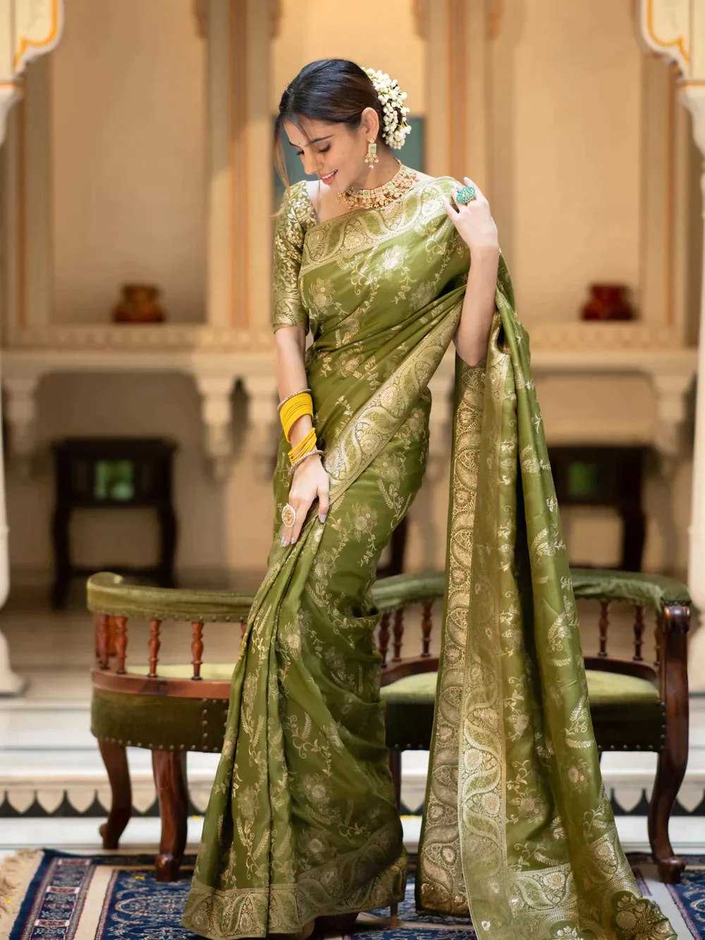 Ynf Banarasi Soft Silk KESH522 135 Silk Sarees Wholesale Banarasi Silk Sarees With Zari Work Manufacturer