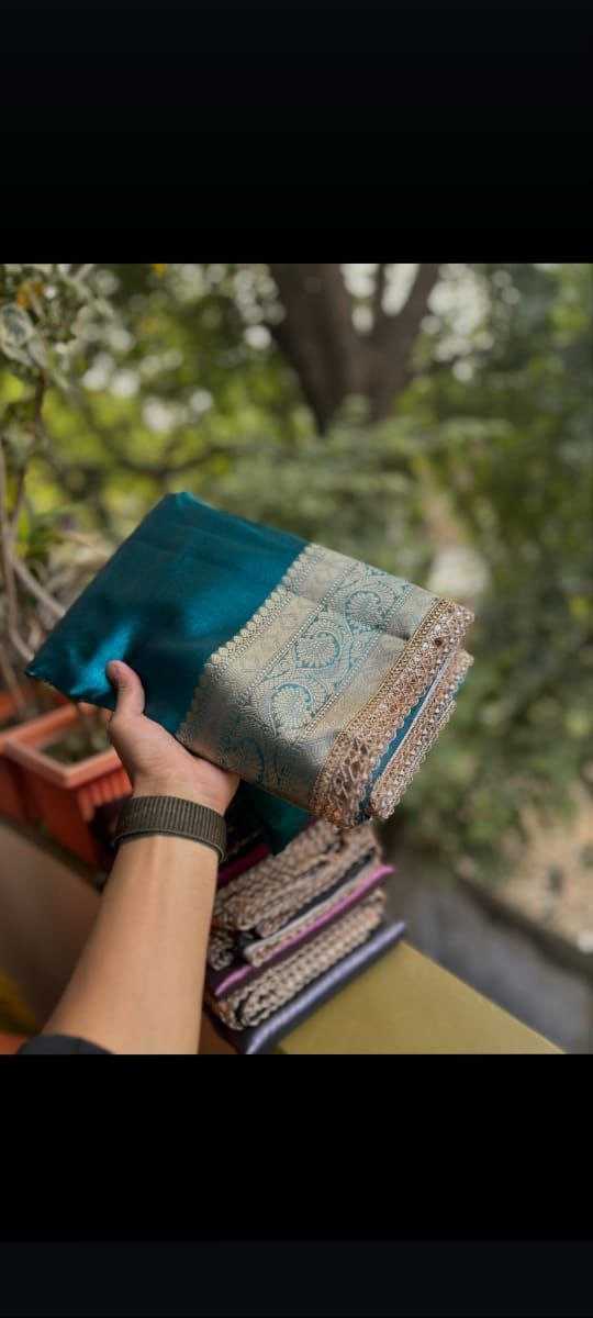 Ynf Banarasi Soft Silk KESH525 Shraddha Tissue Silk Sarees Wholesale Fancy Silk Sarees Zari Border Silk Sarees Manufacturer