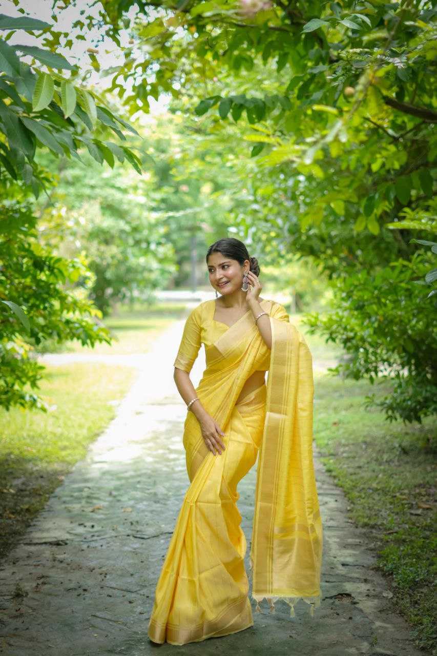 Ynf Banarasi Soft Silk KESH532 RAW SILK LINING 3 Sarees Wholesale Party Wear Sarees Fancy Sarees Zari Border Sarees Manufacturer