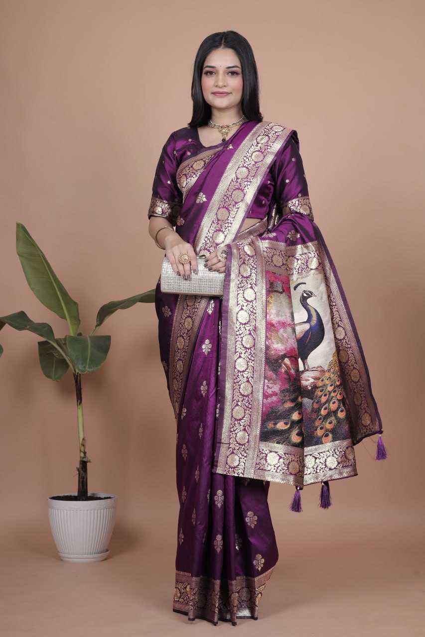 Ynf Banarasi Soft Silk KESH553 01 Silk Sarees Wedding Collections Festive Collections Wholesale Banarasi Silk Sarees Zari Border Silk Sarees Silk Sarees For Weddings Manufacturer