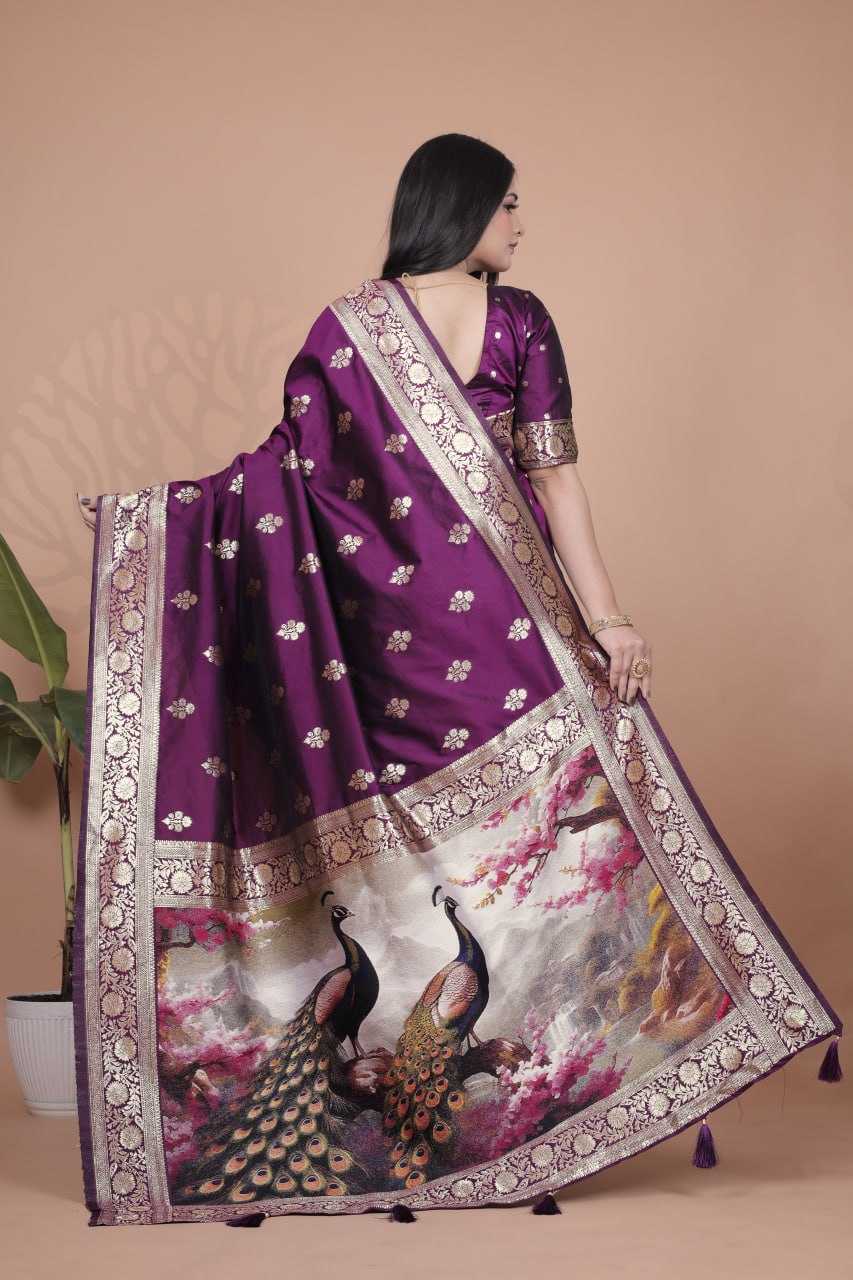 Ynf Banarasi Soft Silk KESH553 01 Silk Sarees Wedding Collections Festive Collections Wholesale Banarasi Silk Sarees Zari Border Silk Sarees Silk Sarees For Weddings Manufacturer