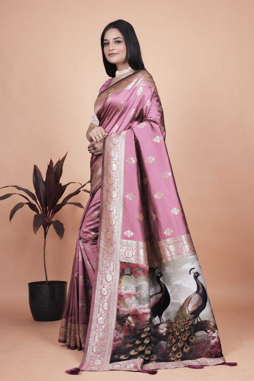 Ynf Banarasi Soft Silk KESH553 04 Silk Sarees Wedding Collections Festive Collections Wholesale Banarasi Silk Sarees Zari Border Silk Sarees Silk Sarees With Blouse Manufacturer