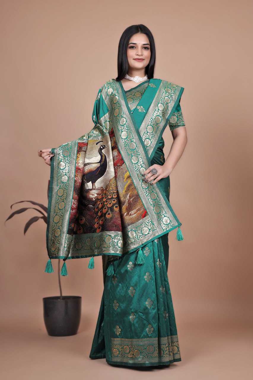 Ynf Banarasi Soft Silk KESH553 09 Silk Sarees Wedding Collections Festive Collections Wholesale Banarasi Silk Sarees Silk Sarees With Blouse Banarasi Silk Sarees With Zari Work Manufacturer
