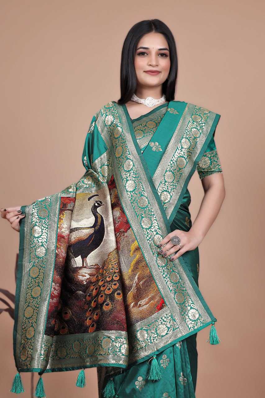 Ynf Banarasi Soft Silk KESH553 09 Silk Sarees Wedding Collections Festive Collections Wholesale Banarasi Silk Sarees Silk Sarees With Blouse Banarasi Silk Sarees With Zari Work Manufacturer