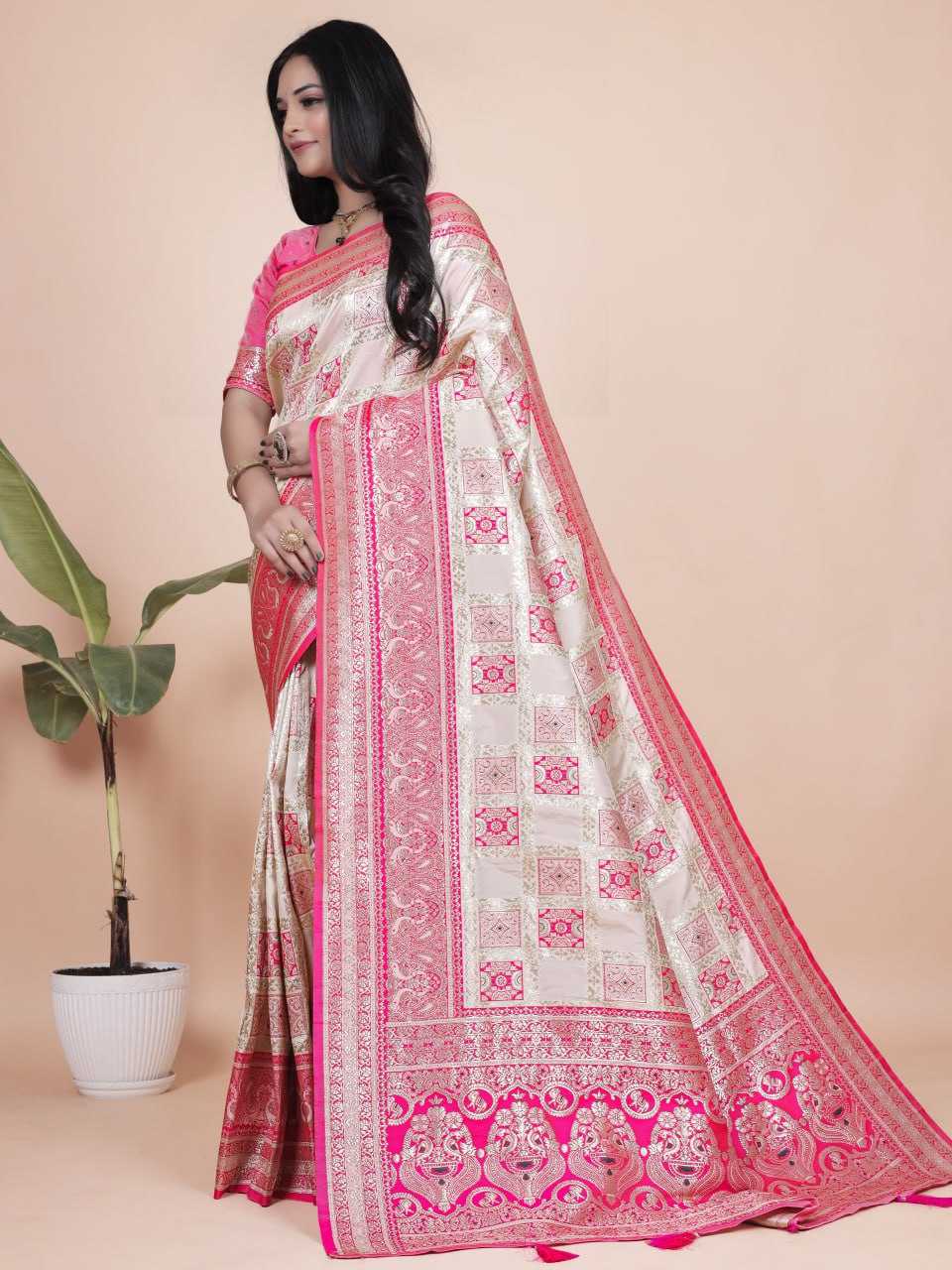 Ynf Banarasi Soft Silk KESH553 10 Silk Sarees Wedding Collections Festive Collections Wholesale Banarasi Silk Sarees Silk Sarees With Blouse Banarasi Silk Sarees With Zari Work Manufacturer