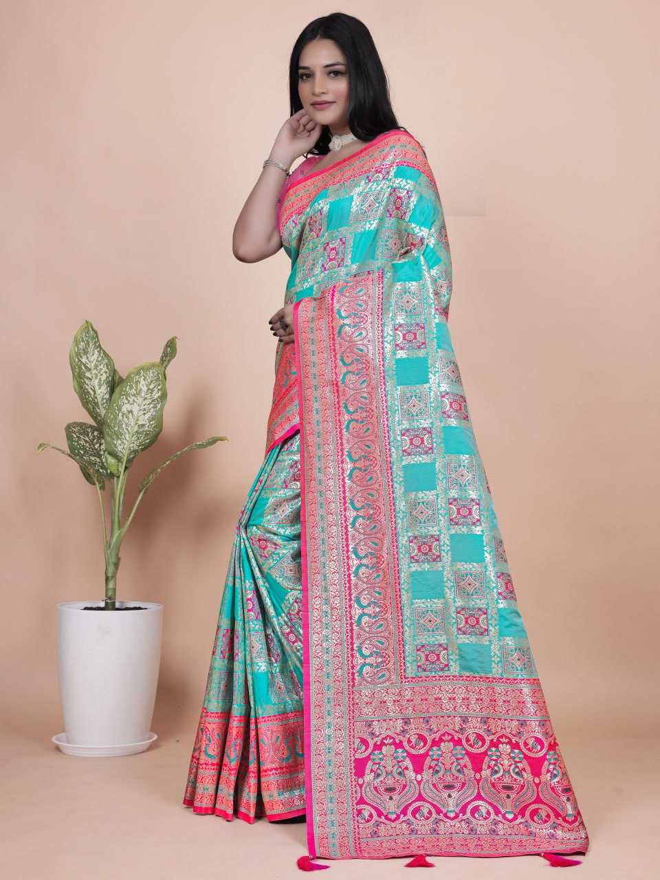 Ynf Banarasi Soft Silk KESH553 11 Silk Sarees Wedding Collections Festive Collections Wholesale Banarasi Silk Sarees Silk Sarees For Weddings Festival Silk Sarees Manufacturer