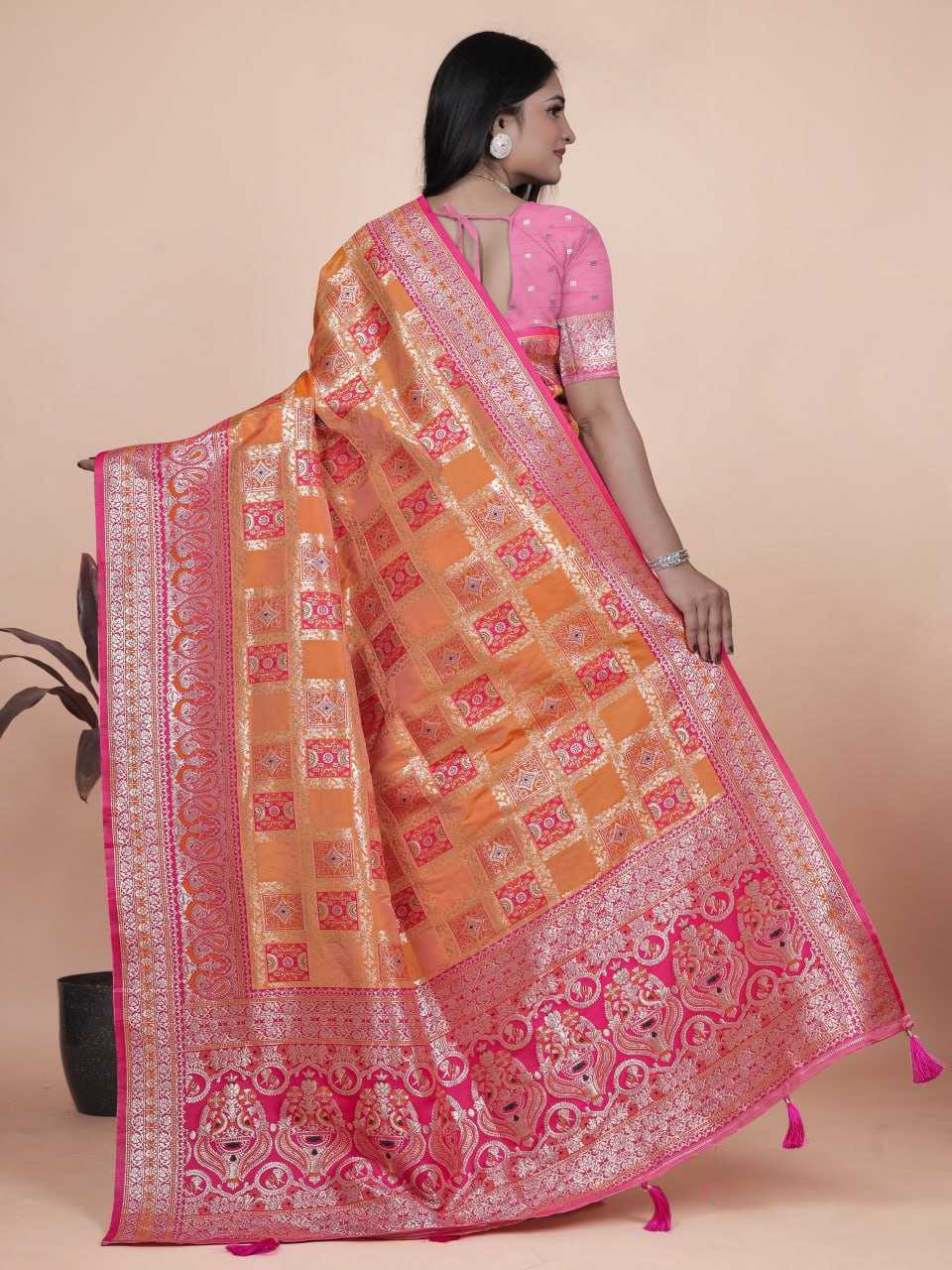Ynf Banarasi Soft Silk KESH553 12 Silk Sarees Wedding Collections Festive Collections Wholesale Banarasi Silk Sarees Silk Sarees With Blouse Banarasi Silk Sarees With Zari Work Manufacturer
