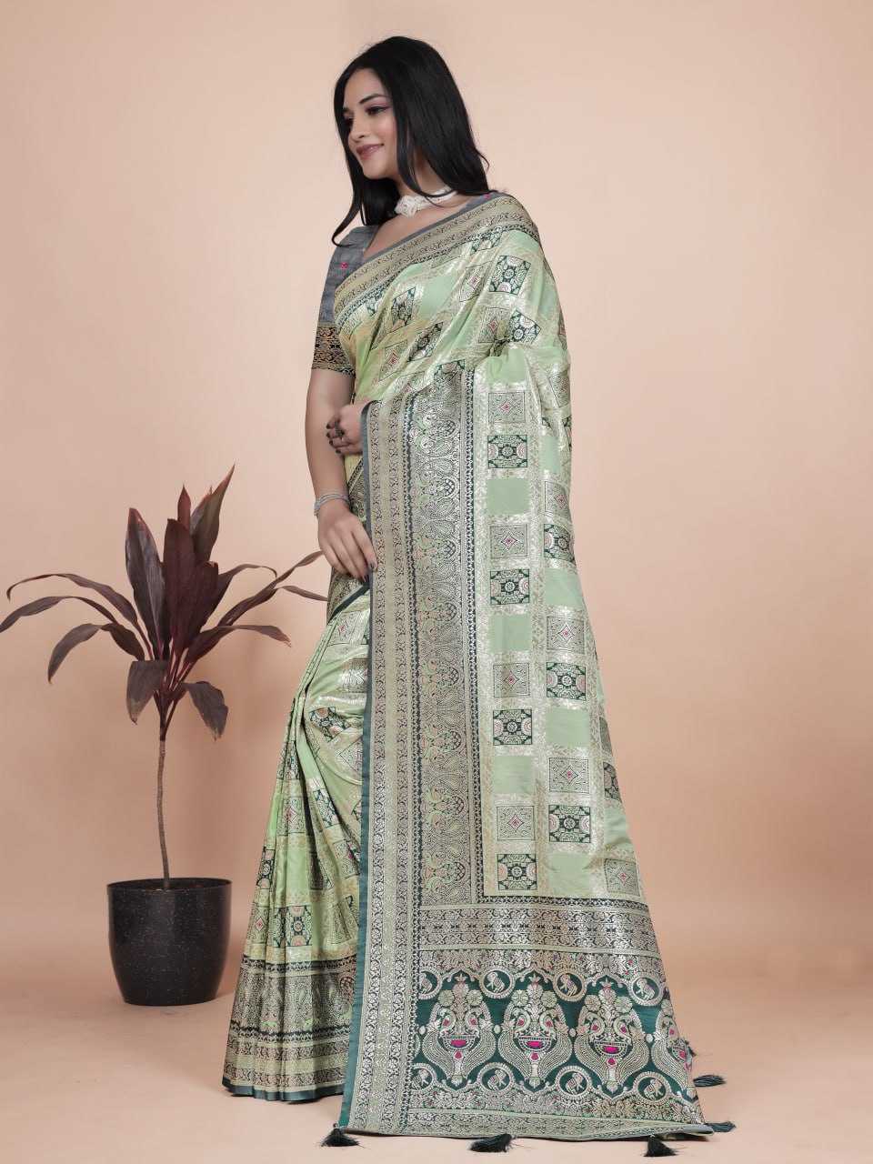 Ynf Banarasi Soft Silk KESH553 13 Silk Sarees Wedding Collections Festive Collections Wholesale Banarasi Silk Sarees Zari Border Silk Sarees Silk Sarees With Blouse Manufacturer