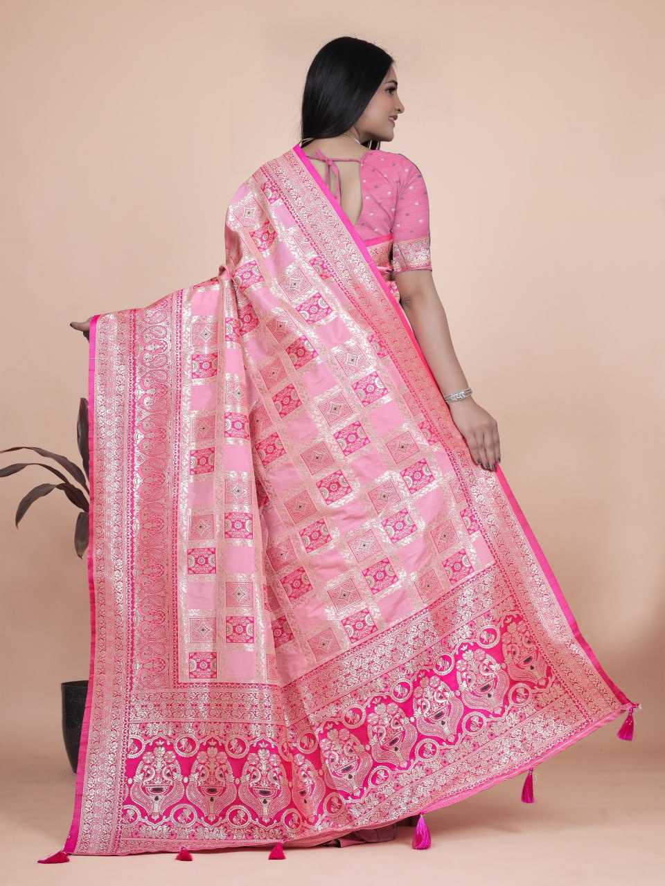 Ynf Banarasi Soft Silk KESH553 14 Silk Sarees Wedding Collections Festive Collections Wholesale Banarasi Silk Sarees Silk Sarees For Weddings Banarasi Silk Sarees With Zari Work Manufacturer