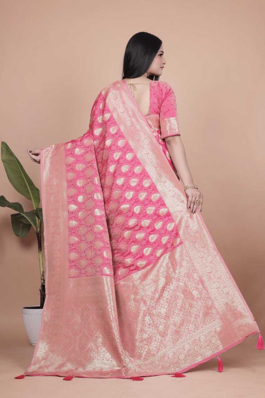 Ynf Banarasi Soft Silk KESH553 31 Silk Sarees Wedding Collections Festive Collections Wholesale Silk Sarees With Blouse Banarasi Silk Sarees With Zari Work Pink Silk Sarees Manufacturer