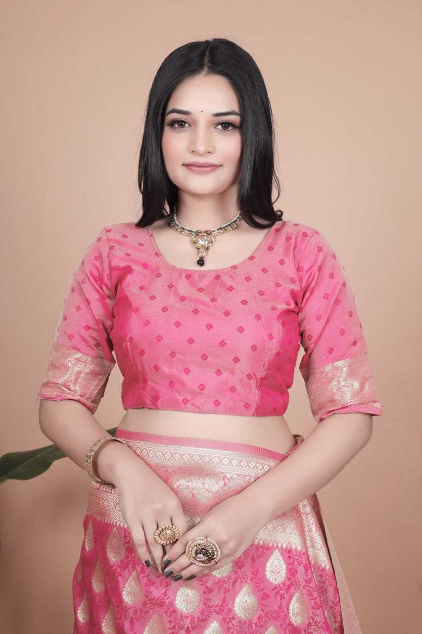 Ynf Banarasi Soft Silk KESH553 31 Silk Sarees Wedding Collections Festive Collections Wholesale Silk Sarees With Blouse Banarasi Silk Sarees With Zari Work Pink Silk Sarees Manufacturer