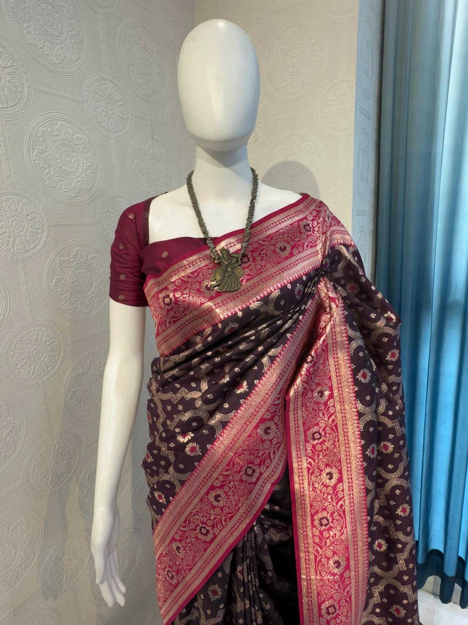 Ynf Banarasi Soft Silk RIN118 LEVEL Silk Sarees Wholesale Banarasi Silk Sarees Soft Silk Sarees Designer Silk Sarees Manufacturer