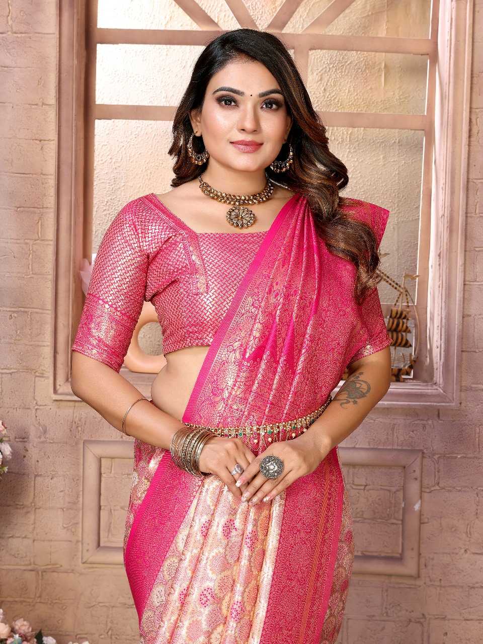 Ynf Banarasi Soft Silk RIN144 Chaturi-1 Silk Sarees Wedding Collections Festive Collections Wholesale Designer Silk Sarees Zari Border Silk Sarees Silk Sarees For Weddings Manufacturer