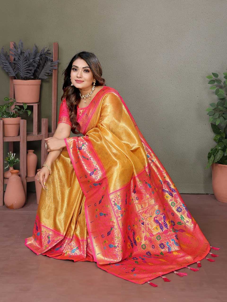 Ynf Banarasi Soft Silk RIN144 Mrudangi Silk Sarees Wholesale Banarasi Silk Sarees Designer Silk Sarees Silk Sarees For Weddings Manufacturer