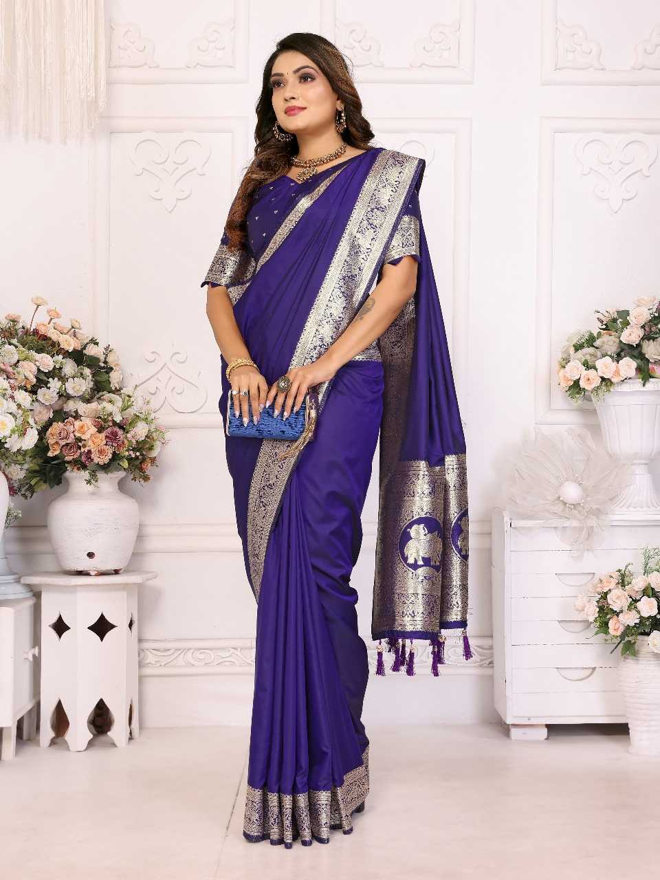 Ynf Banarasi Soft Silk RIN144 Rani Silk Sarees Wholesale Banarasi Silk Sarees Designer Silk Sarees Silk Sarees For Weddings Manufacturer