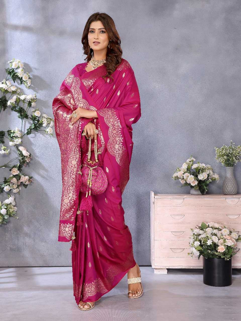 Ynf Banarasi Soft Silk RIN144 Riya Silk Sarees Wedding Collections Wholesale Banarasi Silk Sarees Designer Silk Sarees Silk Sarees For Weddings Manufacturer