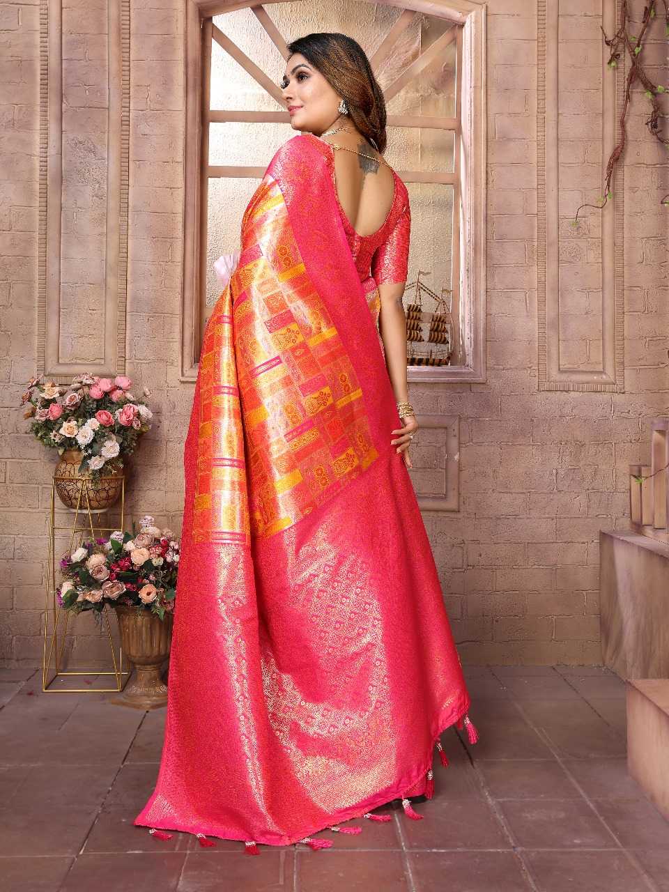 Ynf Banarasi Soft Silk RIN144 Somya Silk Sarees Wholesale Banarasi Silk Sarees Designer Silk Sarees Silk Sarees For Weddings Manufacturer
