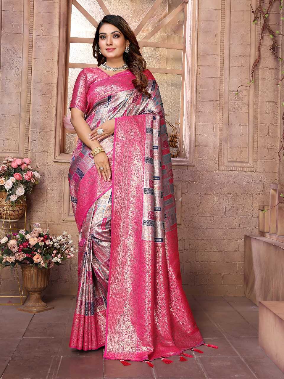 Ynf Banarasi Soft Silk RIN144 Somya Silk Sarees Wholesale Banarasi Silk Sarees Designer Silk Sarees Silk Sarees For Weddings Manufacturer