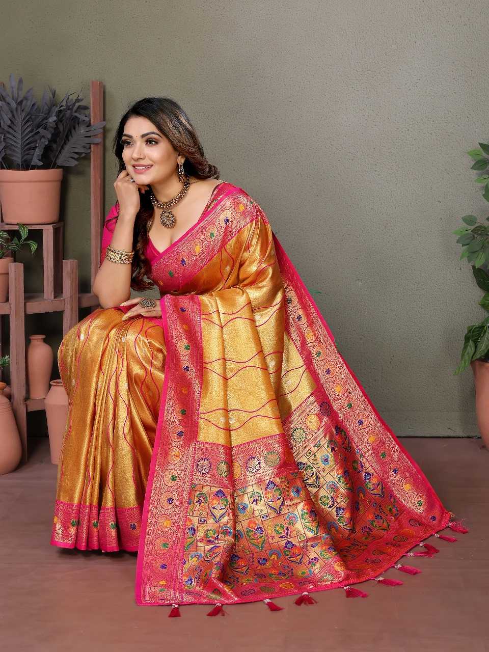 Ynf Banarasi Soft Silk RIN144 vasant Silk Sarees Wholesale Banarasi Silk Sarees Designer Silk Sarees Silk Sarees For Weddings Manufacturer