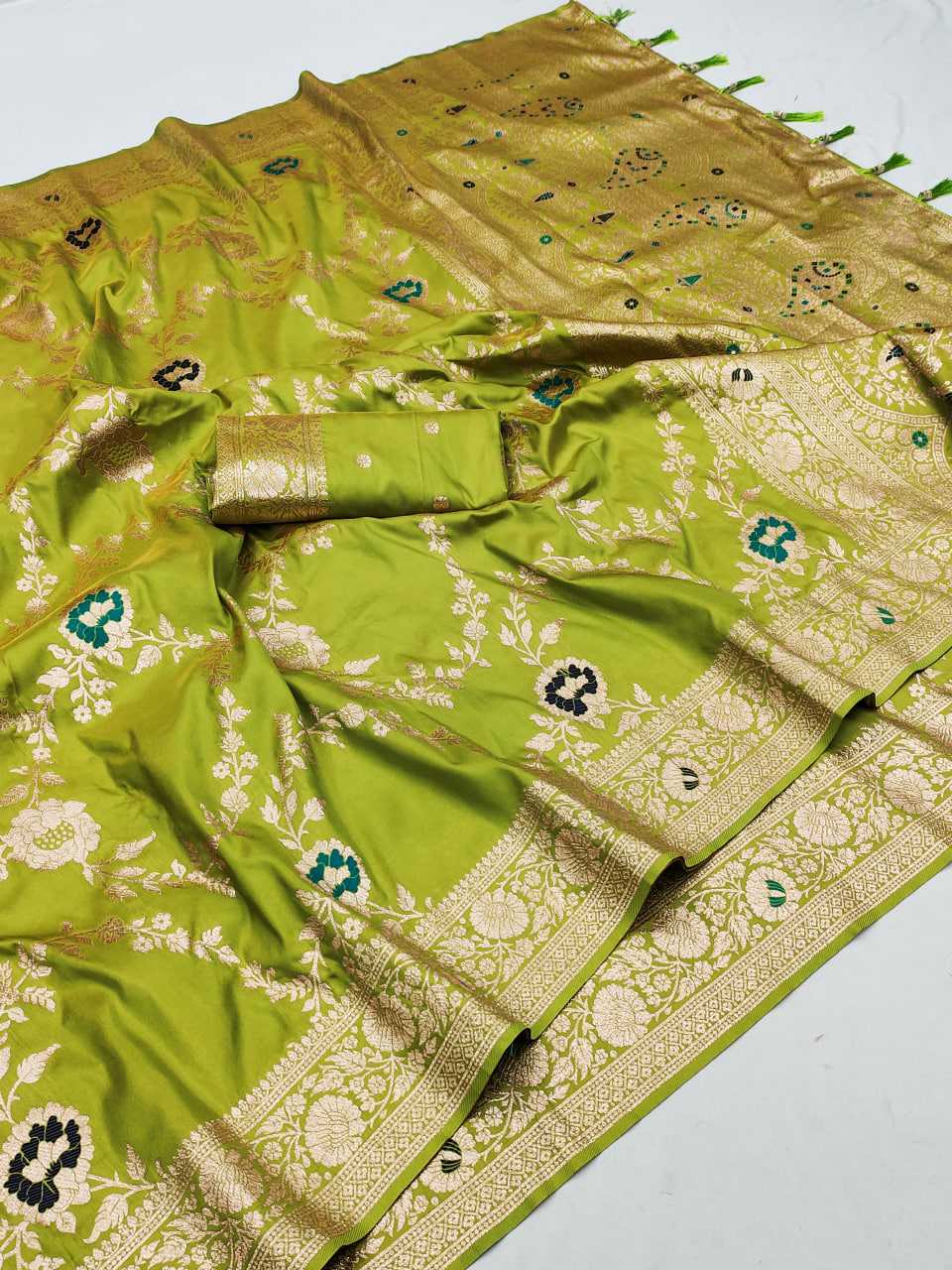 Ynf Banarasi Soft Silk RIN150 Banarasi-1 Sarees Silk Sarees Festive Collections Wholesale Banarasi Silk Sarees Traditional Silk Sarees Silk Sarees With Blouse Manufacturer