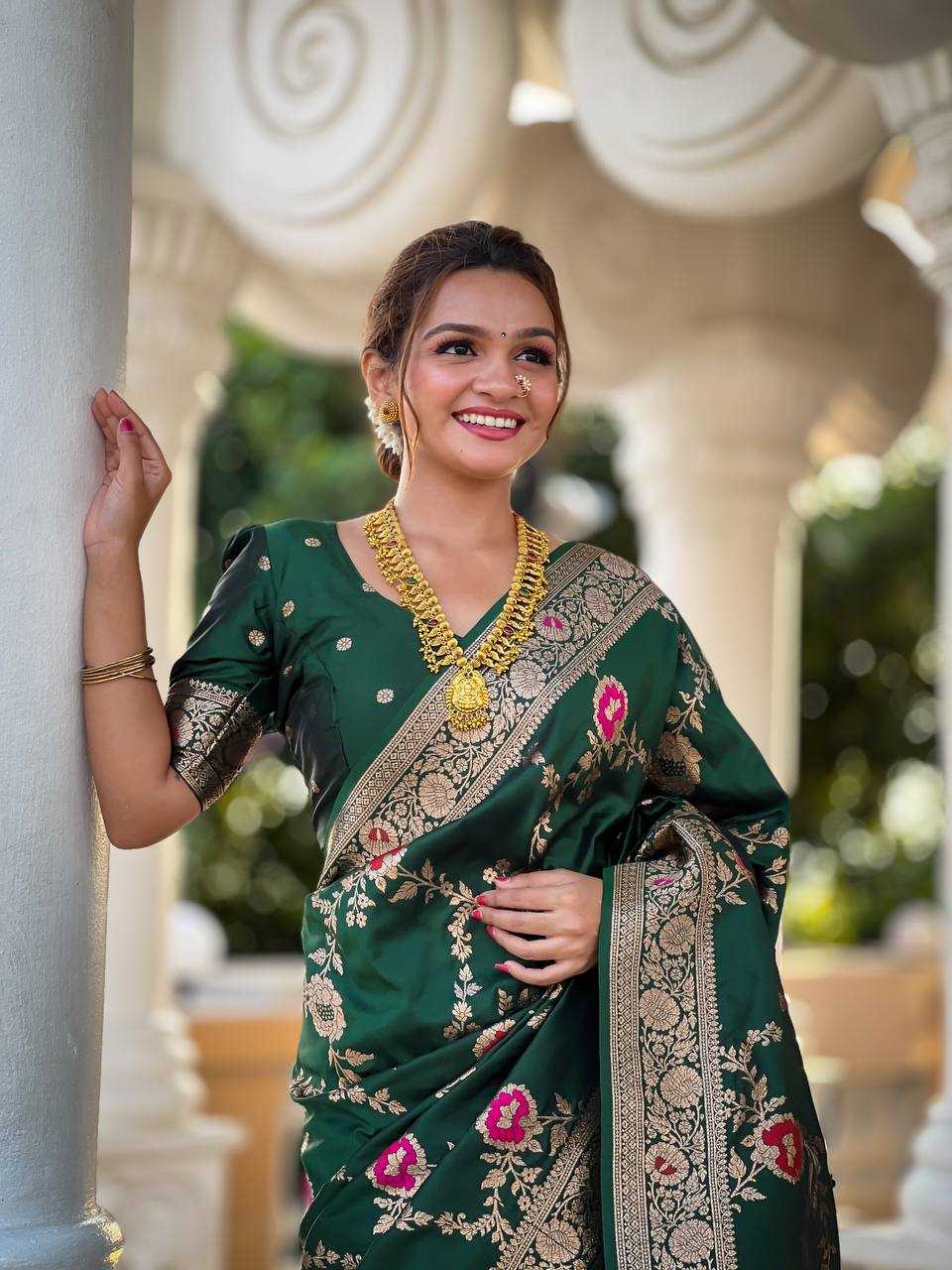 Ynf Banarasi Soft Silk RIN150 Banarasi-1 Sarees Silk Sarees Festive Collections Wholesale Banarasi Silk Sarees Traditional Silk Sarees Silk Sarees With Blouse Manufacturer