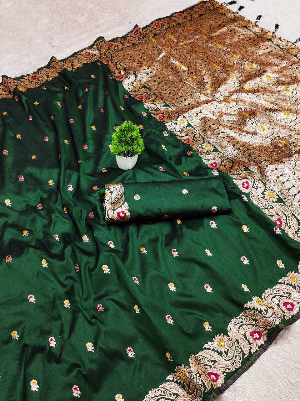 Ynf Banarasi Soft Silk RIN150 Banarasi-18 Sarees Silk Sarees Festive Collections Wholesale Banarasi Silk Sarees Traditional Silk Sarees Silk Sarees With Blouse Manufacturer