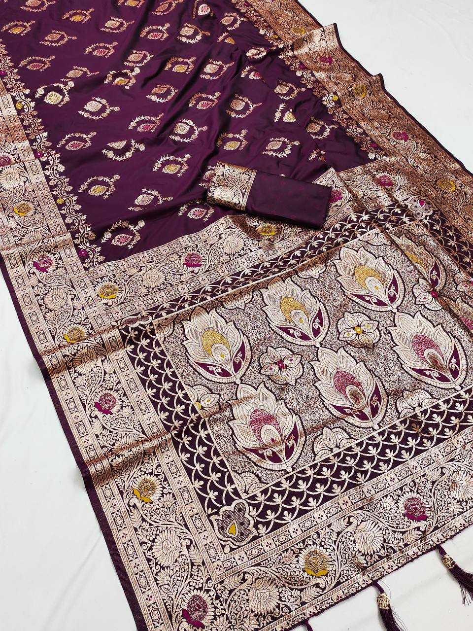 Ynf Banarasi Soft Silk RIN150 Banarasi-19 Sarees Silk Sarees Festive Collections Wholesale Banarasi Silk Sarees Traditional Silk Sarees Festival Silk Sarees Manufacturer