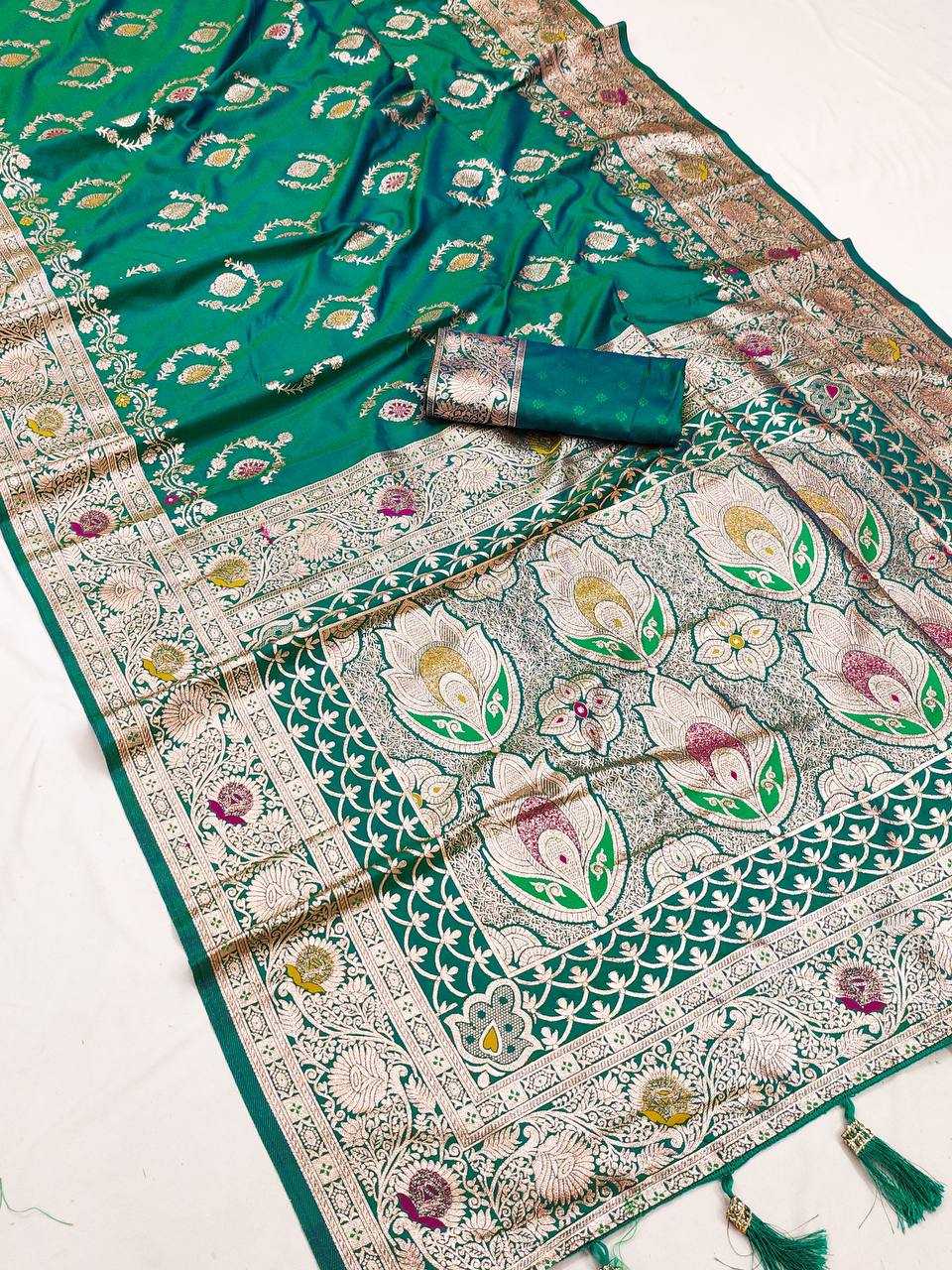 Ynf Banarasi Soft Silk RIN150 Banarasi-19 Sarees Silk Sarees Festive Collections Wholesale Banarasi Silk Sarees Traditional Silk Sarees Festival Silk Sarees Manufacturer