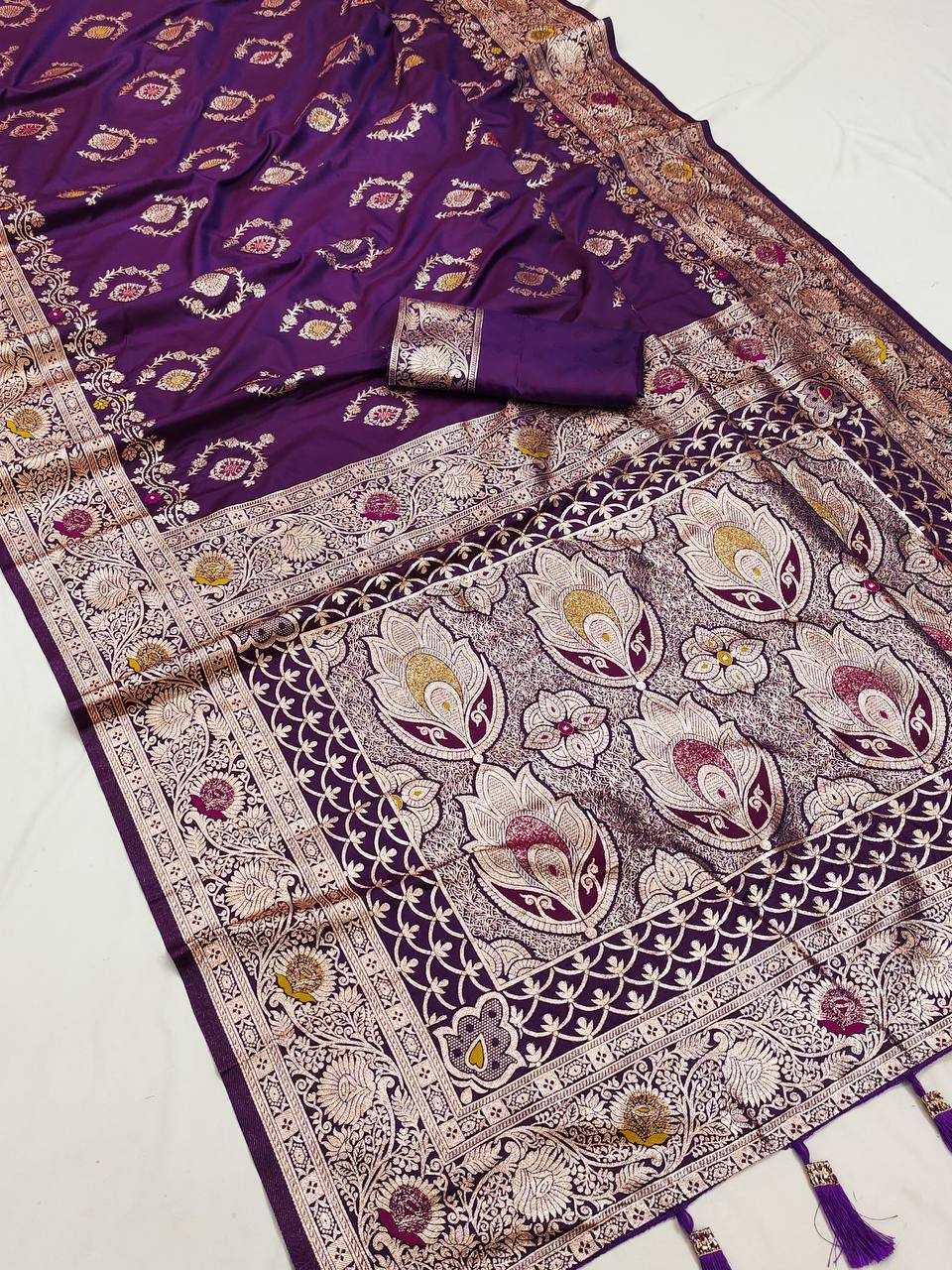 Ynf Banarasi Soft Silk RIN150 Banarasi-19 Sarees Silk Sarees Festive Collections Wholesale Banarasi Silk Sarees Traditional Silk Sarees Festival Silk Sarees Manufacturer