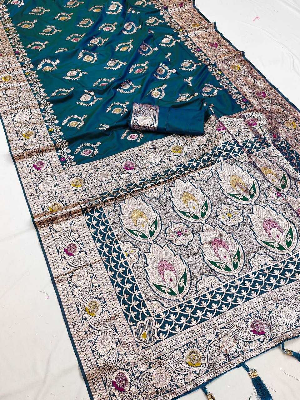 Ynf Banarasi Soft Silk RIN150 Banarasi-19 Sarees Silk Sarees Festive Collections Wholesale Banarasi Silk Sarees Traditional Silk Sarees Festival Silk Sarees Manufacturer