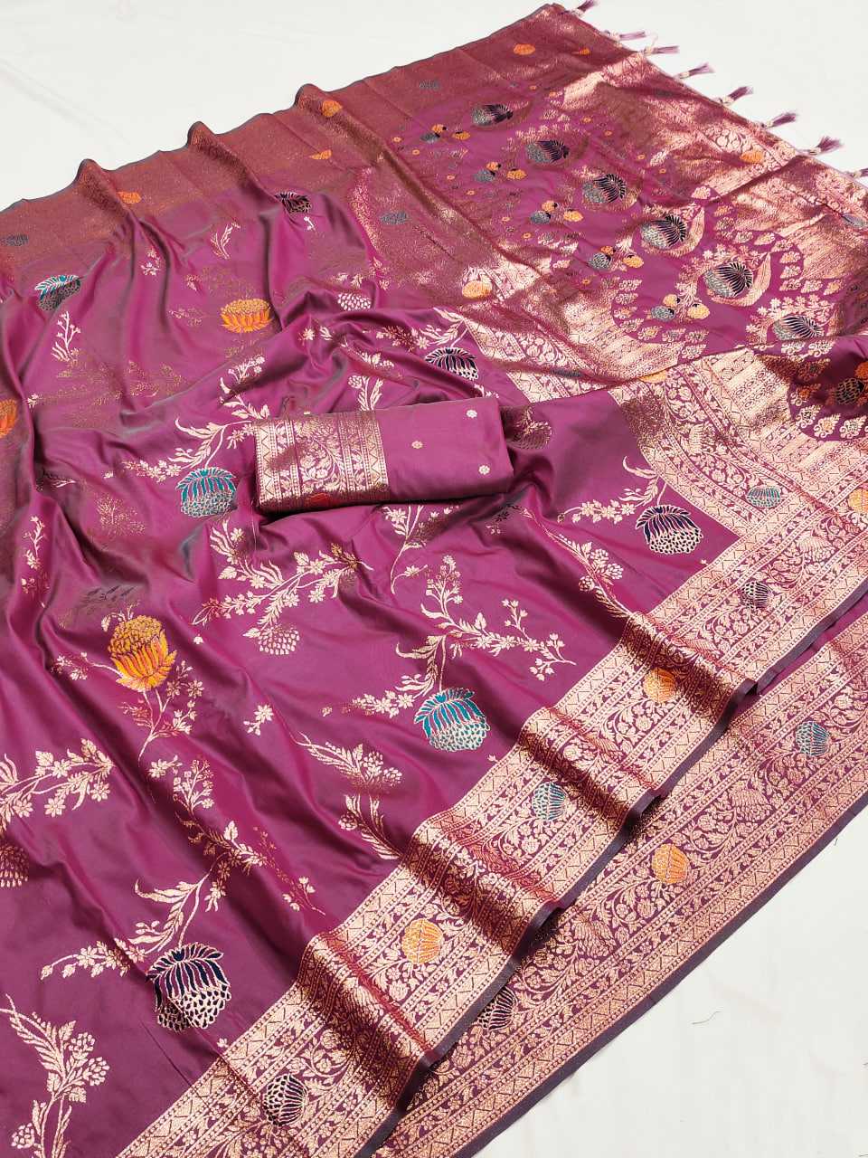 Ynf Banarasi Soft Silk RIN150 Banarasi-2 Sarees Silk Sarees Festive Collections Wholesale Banarasi Silk Sarees Traditional Silk Sarees Silk Sarees With Blouse Manufacturer