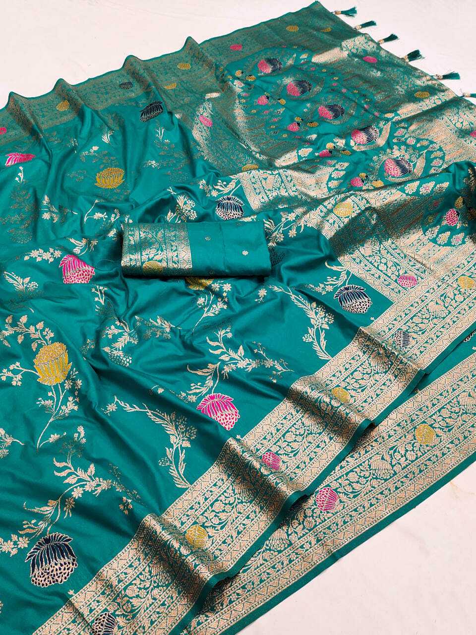 Ynf Banarasi Soft Silk RIN150 Banarasi-2 Sarees Silk Sarees Festive Collections Wholesale Banarasi Silk Sarees Traditional Silk Sarees Silk Sarees With Blouse Manufacturer