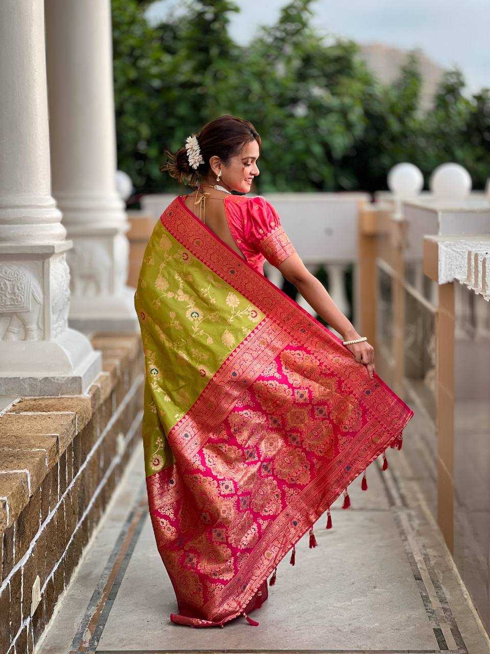 Ynf Banarasi Soft Silk RIN150 Banarasi-3 Sarees Silk Sarees Festive Collections Wholesale Banarasi Silk Sarees Traditional Silk Sarees Silk Sarees With Blouse Manufacturer