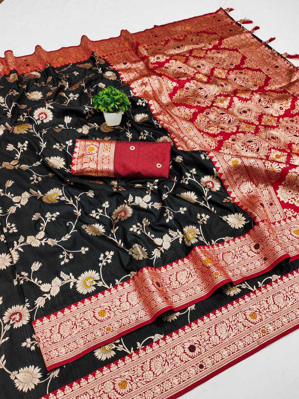Ynf Banarasi Soft Silk RIN150 Banarasi-3 Sarees Silk Sarees Festive Collections Wholesale Banarasi Silk Sarees Traditional Silk Sarees Silk Sarees With Blouse Manufacturer