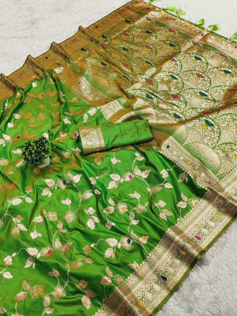 Ynf Banarasi Soft Silk RIN150 Banarasi-4 Sarees Silk Sarees Festive Collections Wholesale Banarasi Silk Sarees Traditional Silk Sarees Silk Sarees With Blouse Manufacturer