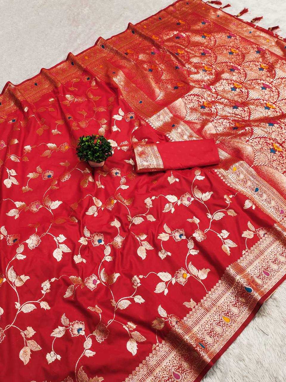 Ynf Banarasi Soft Silk RIN150 Banarasi-4 Sarees Silk Sarees Festive Collections Wholesale Banarasi Silk Sarees Traditional Silk Sarees Silk Sarees With Blouse Manufacturer