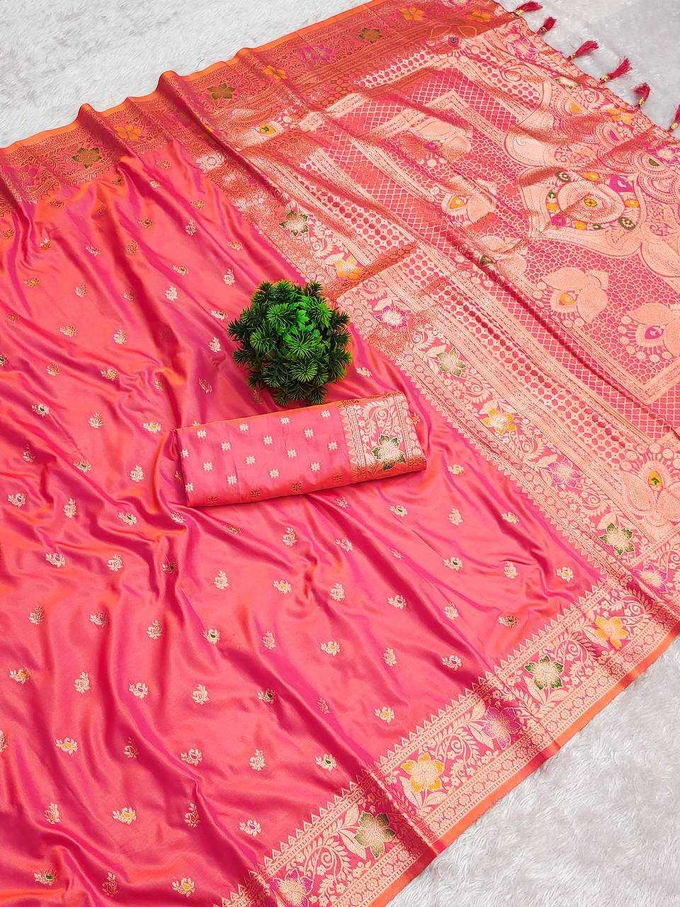 Ynf Banarasi Soft Silk RIN150 Banarasi-5 Sarees Silk Sarees Festive Collections Wholesale Banarasi Silk Sarees Traditional Silk Sarees Silk Sarees With Blouse Manufacturer