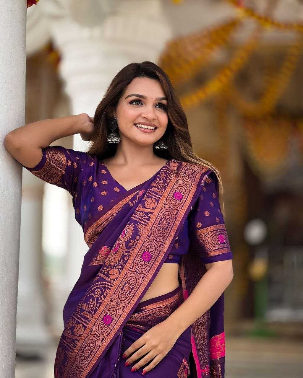 Ynf Banarasi Soft Silk RIN216 Ruchi Silk Sarees Wholesale Banarasi Silk Sarees Traditional Silk Sarees Banarasi Silk Sarees With Zari Work Manufacturer