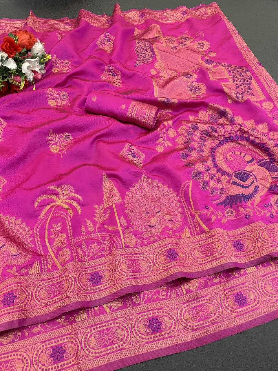 Ynf Banarasi Soft Silk RIN216 Ruchi Silk Sarees Wholesale Banarasi Silk Sarees Traditional Silk Sarees Banarasi Silk Sarees With Zari Work Manufacturer